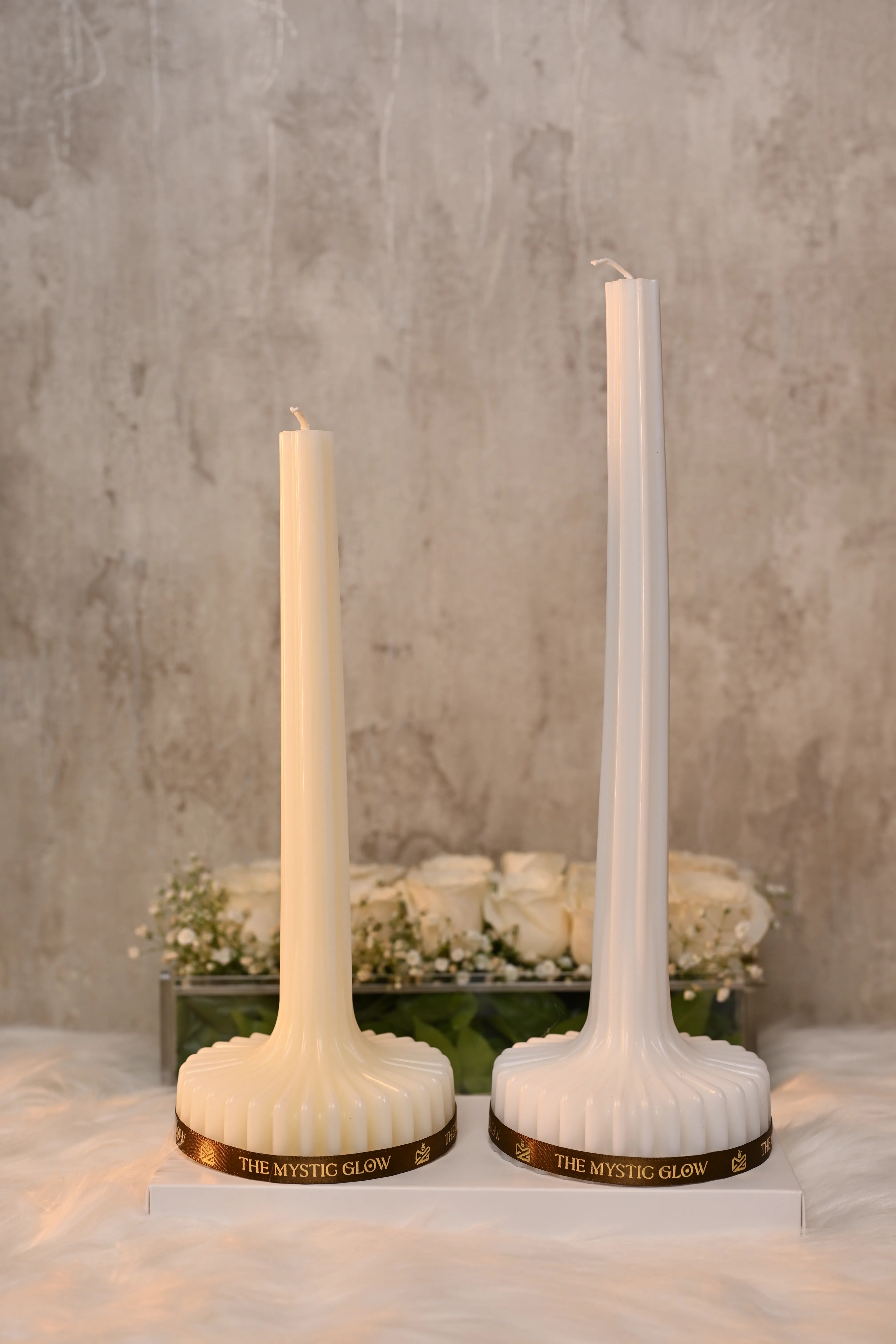 Ivory Flame (set of 2) - Mystic Glow
