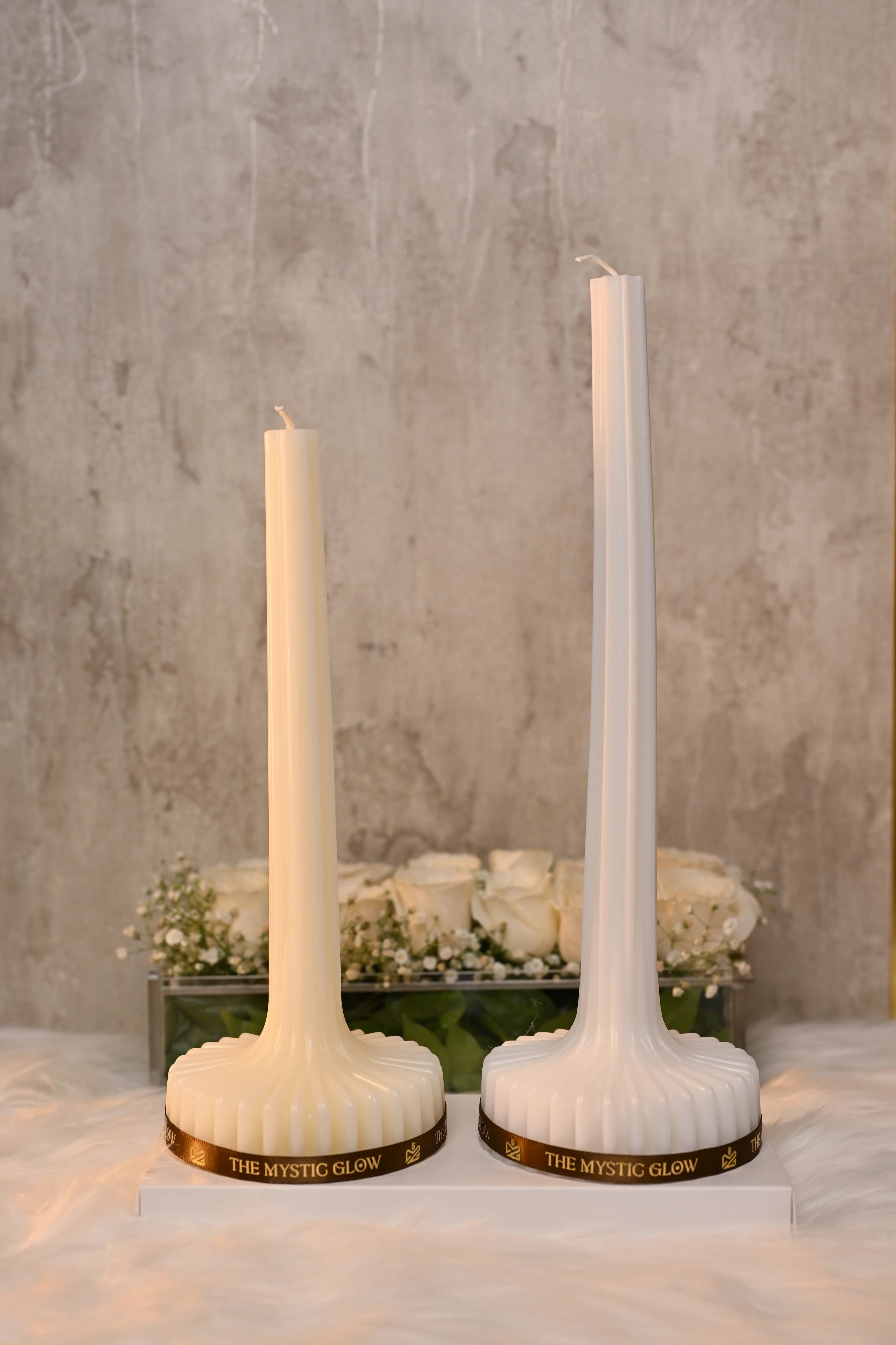 Ivory Flame (set of 2) - Mystic Glow