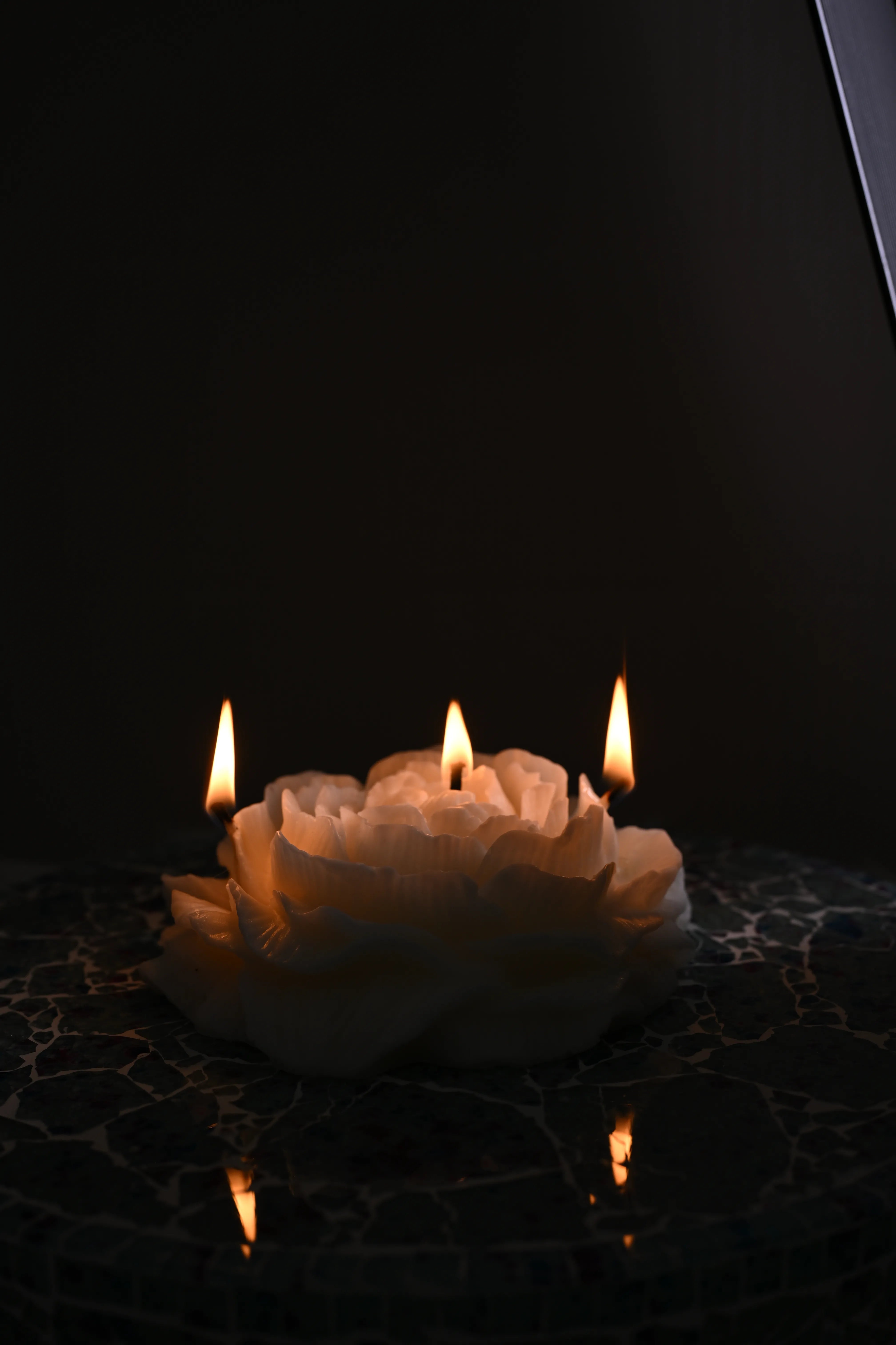 LARGE PEONY CANDLE - Mystic Glow