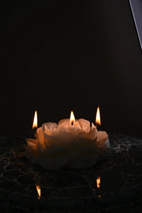 LARGE PEONY CANDLE