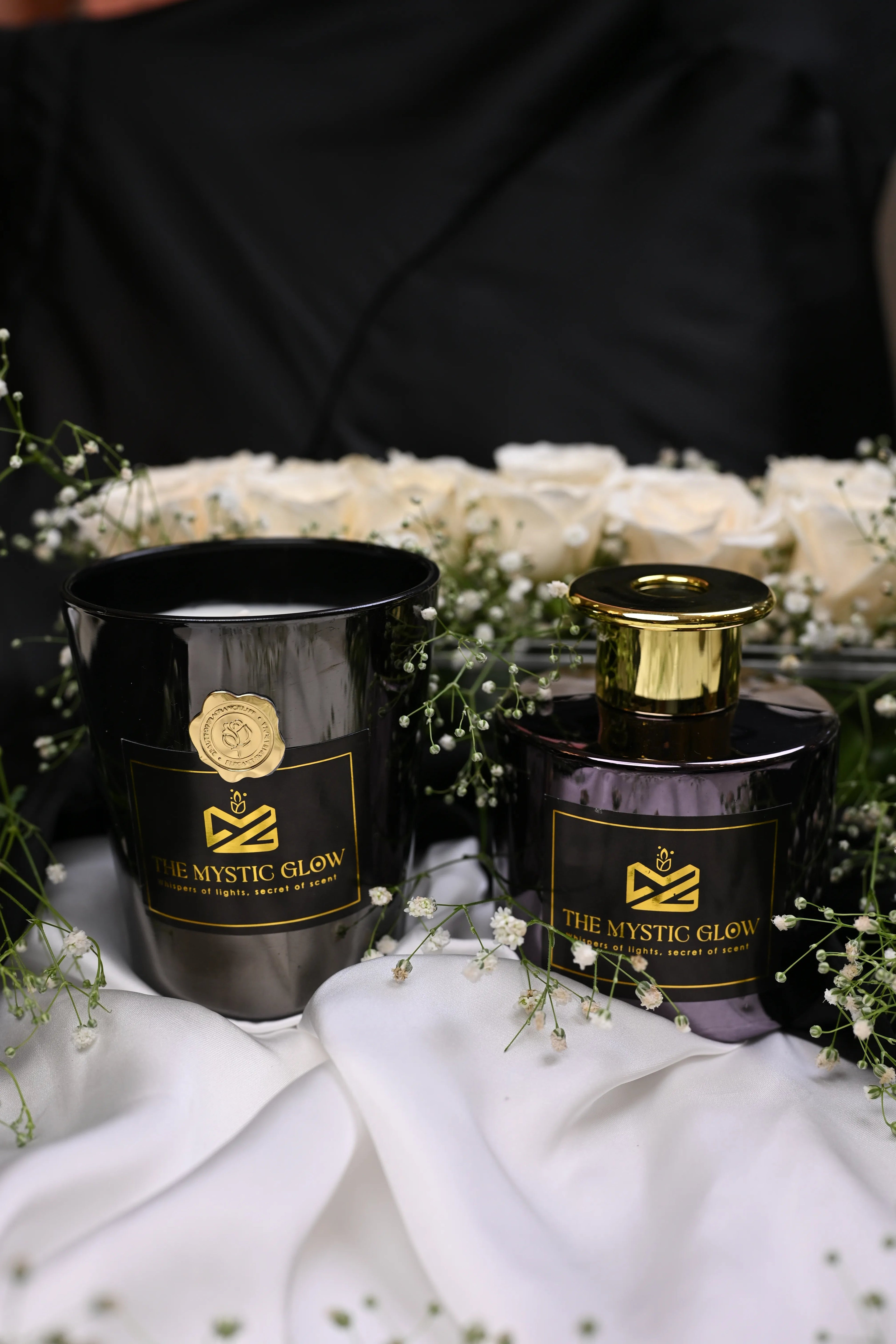 Midnight Luxe (Candle and diffuser set) - Mystic Glow