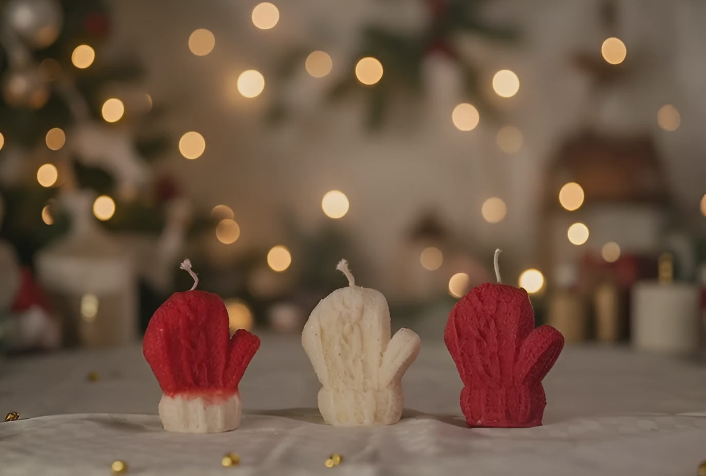 Snowy Touch (Single candle)