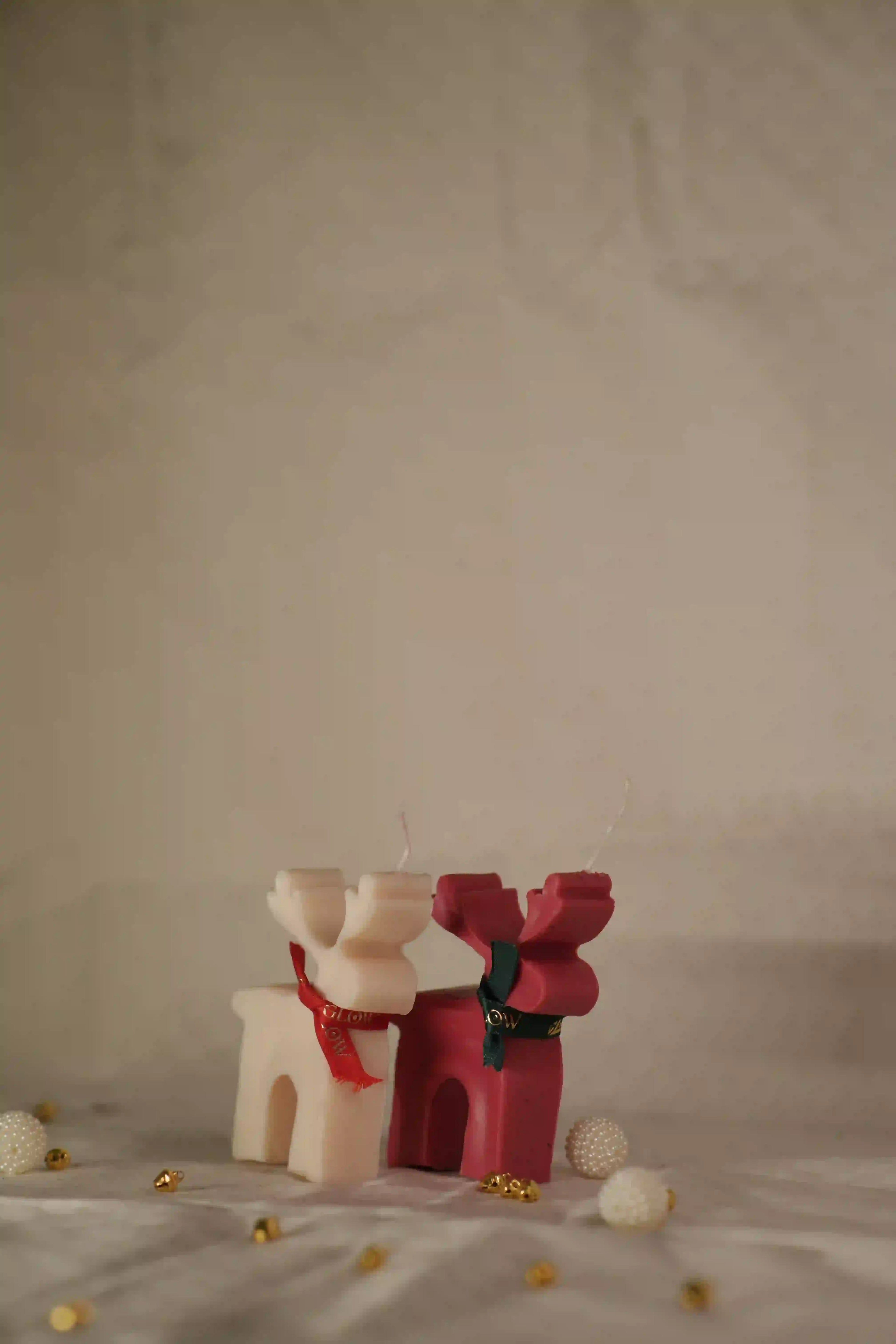 Reindeer Silhouette - Mystic Glow